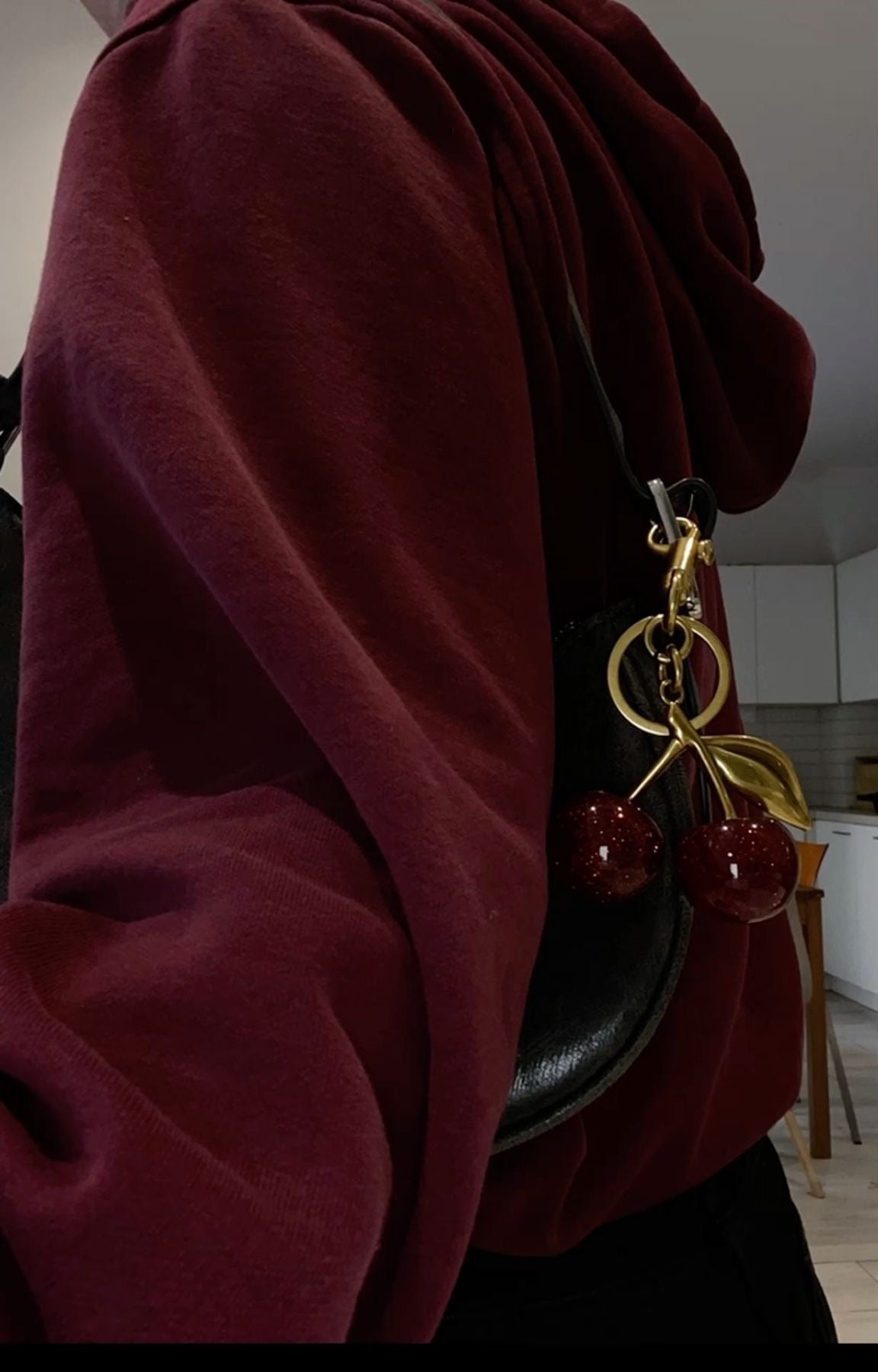 Cherry Charm Bag