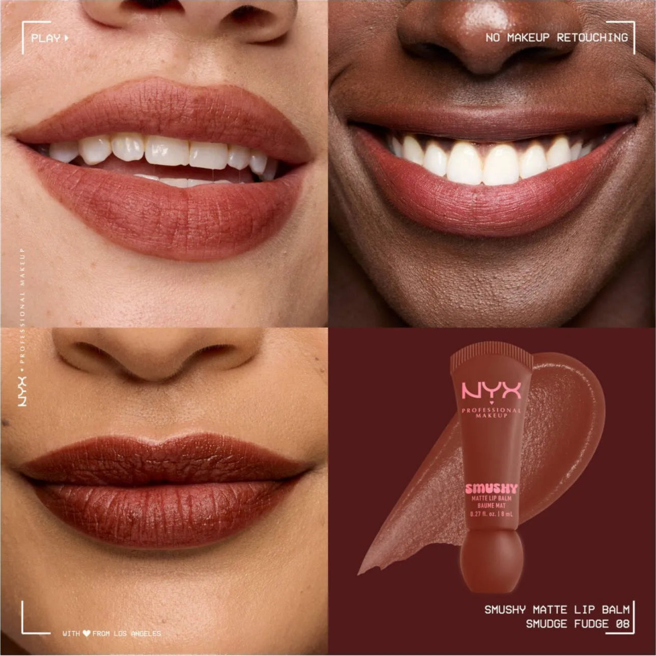 Nyx Smushy Matte Lip Balm