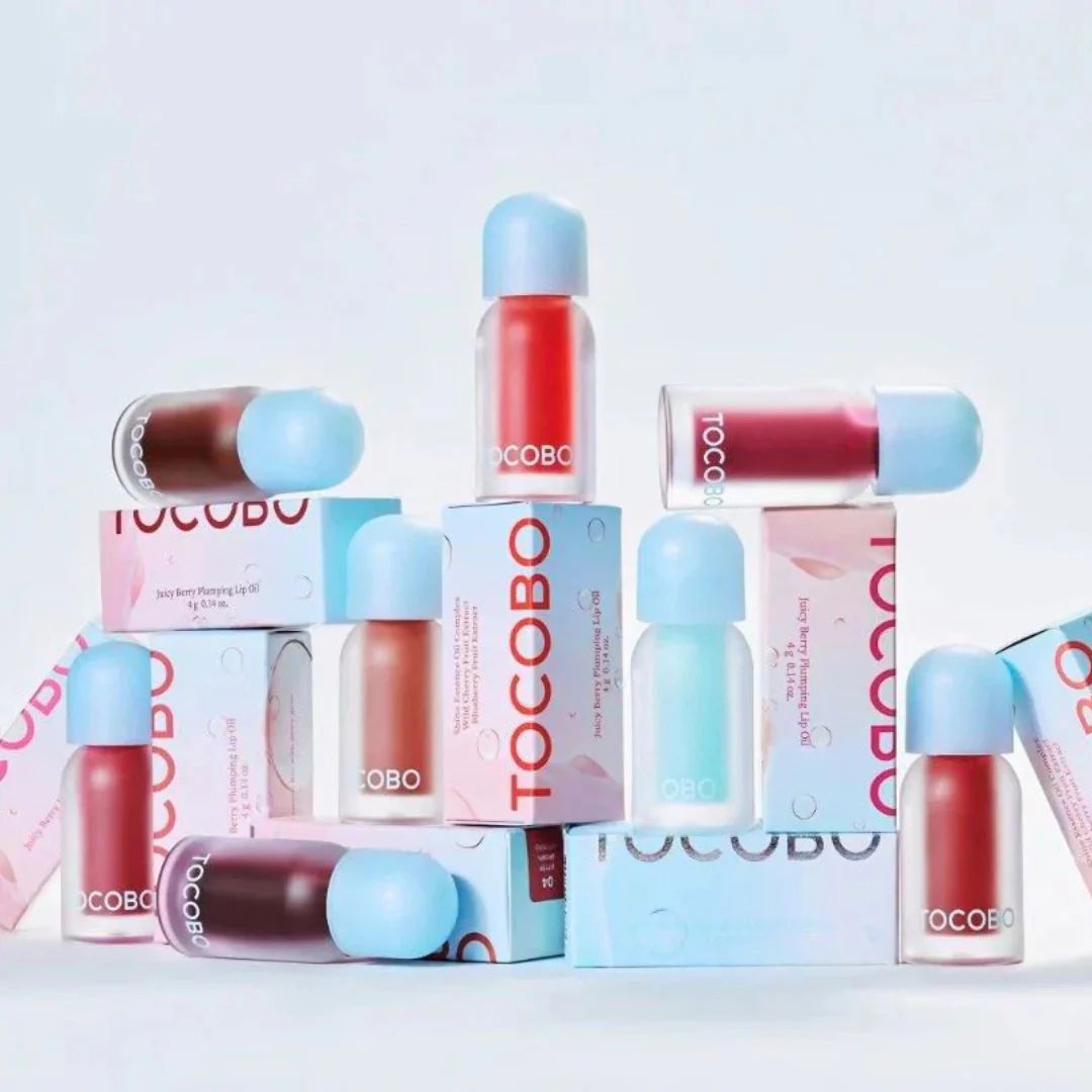 TOCOBO JUICY BERRY PLUMPLING LIP OIL