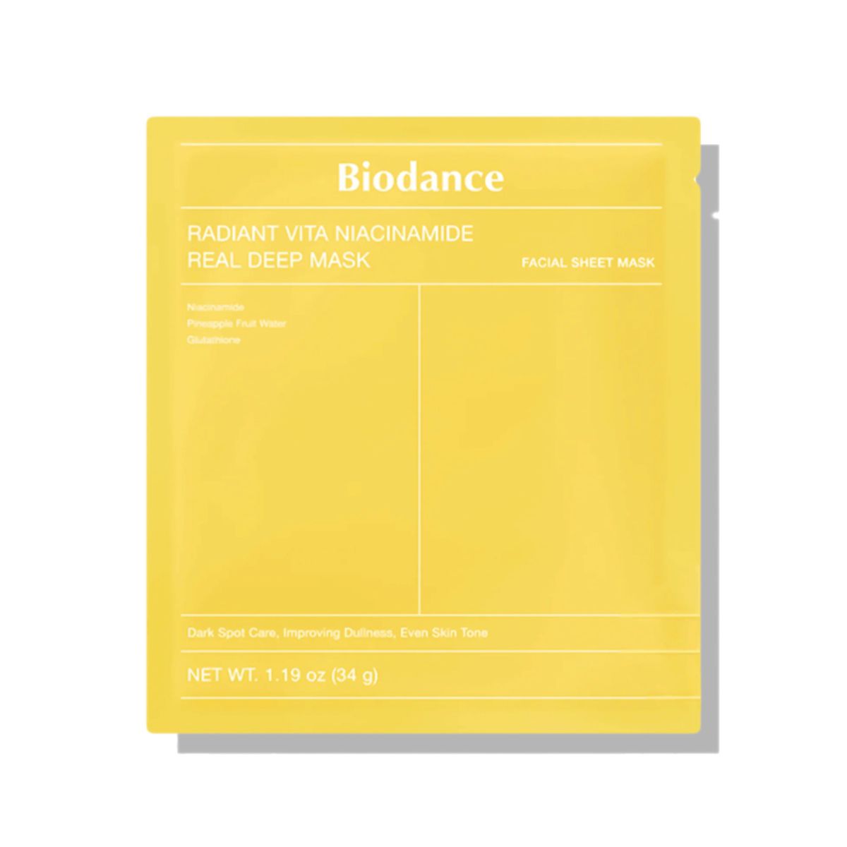 Biodance Radiant vita Niacinamide Deep Mask